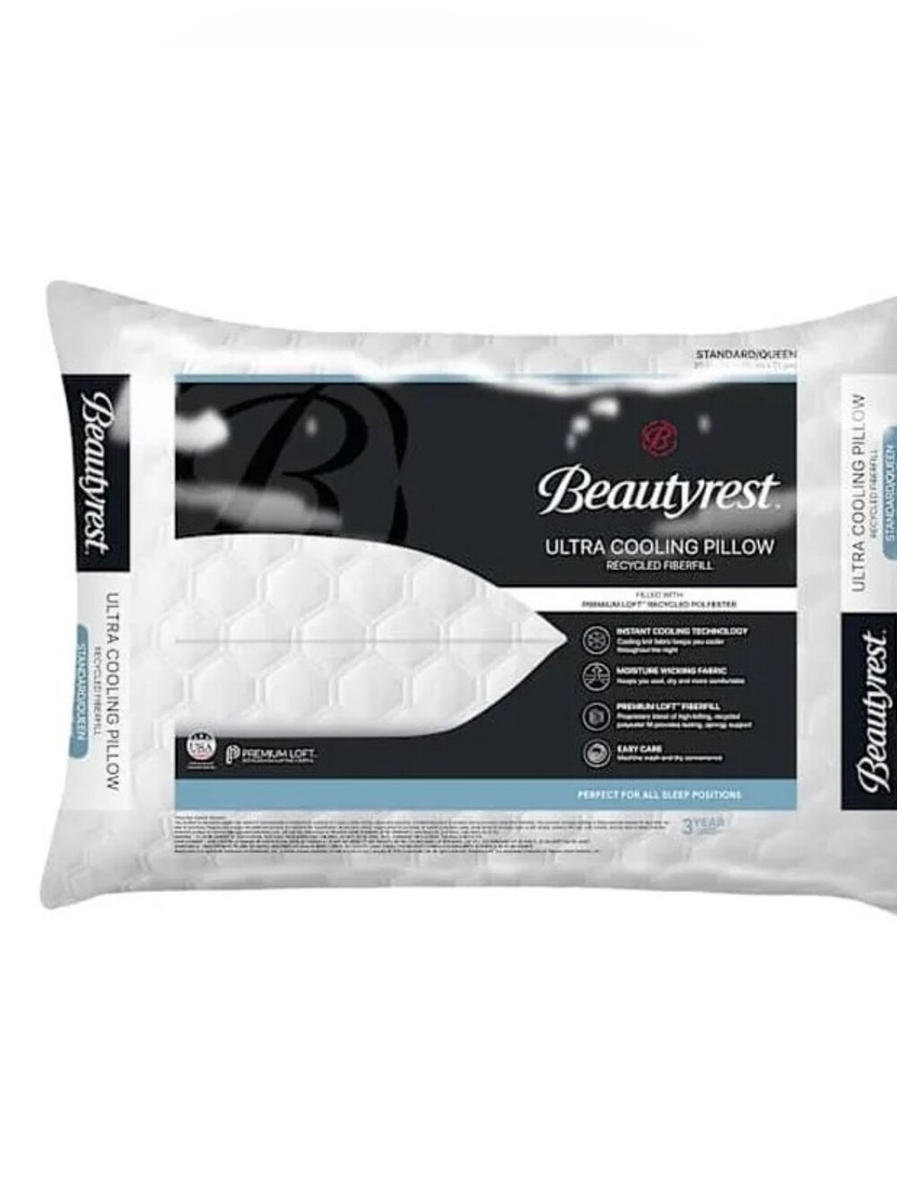 Beautyrest Ultra Cooling Pillow - White